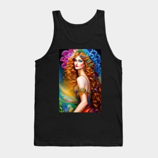 rainbow queen Tank Top